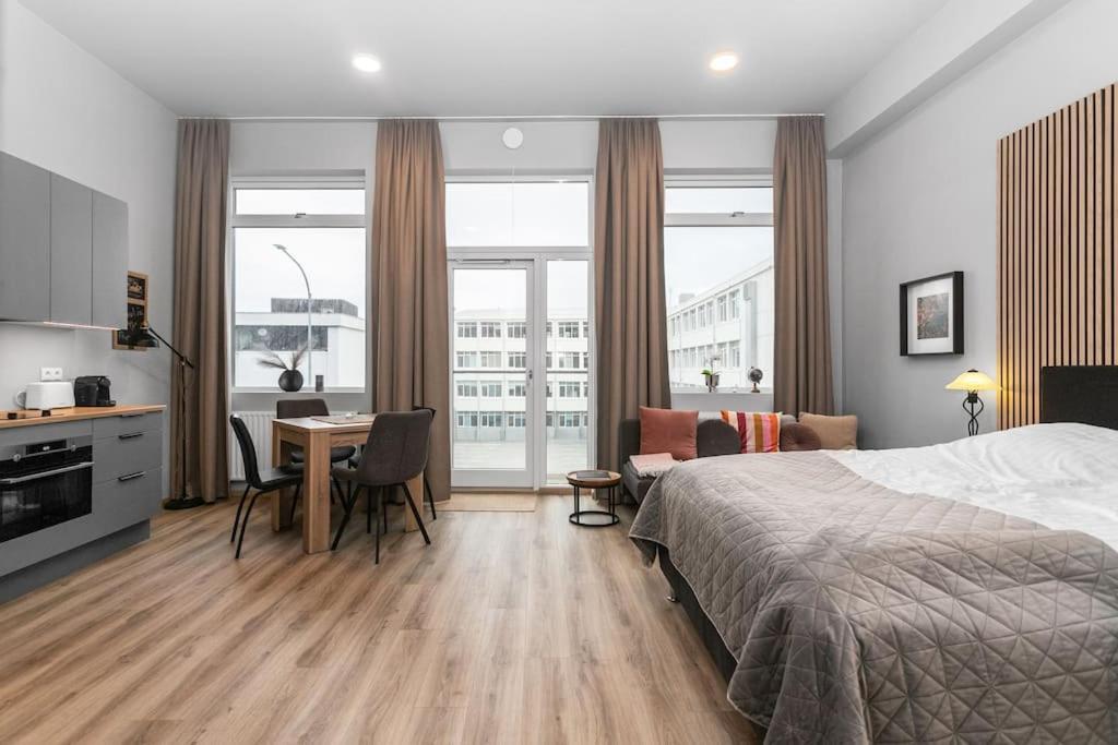 Charming Studio Apartment Reykjavík Exteriör bild